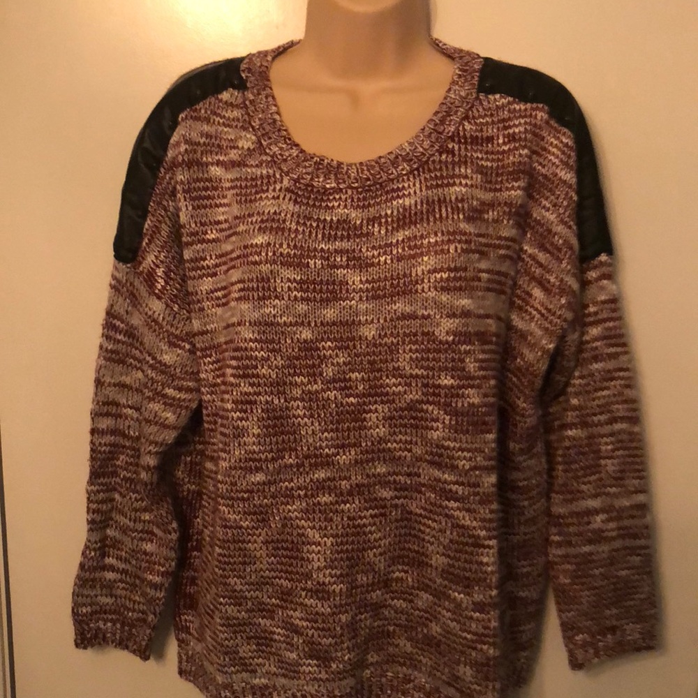 Burgundy cozy sweater